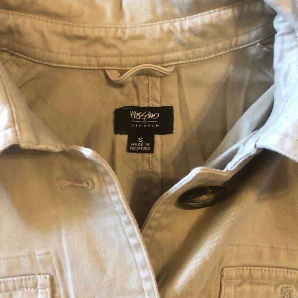 Mossimo Jacket Size Small Khaki Color - Picture 2 of 4